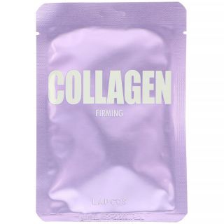 Lapcos, Beauty Sheet Collagen Mask, Firming, 1 Sheet Mask, 0.84 fl oz (25 ml)
