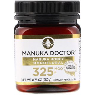 Manuka Doctor, عسل المانوكا أحادي النكتار، MGO 325+ 8.75 أونصة (250 جم)
