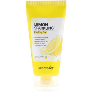 Secret Key, Lemon Scrub Effervescent Gel, 4.05 fl oz (120 ml)
