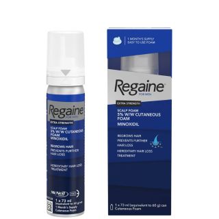Regaine Hair Regrowth 5% Foam 73ml minoxidil
