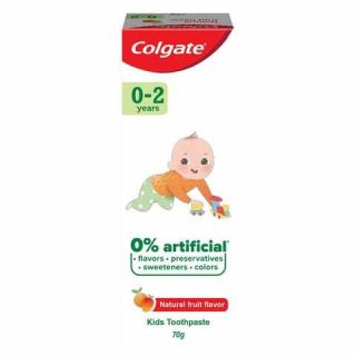 Colgate Natural Fruit Toothpaste for Kids (0-2 years) 70g