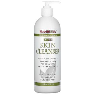NutriBiotic, Skin Cleanser, Soap-Free, Fragrance-Free, 16 fl oz (473 ml)
