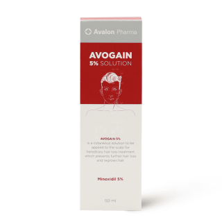 Avalon, Avogain 5%, Spray Solution For Hair Growth Stimulation - 50 Ml