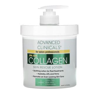 Advanced Clinicals, Collagen, Protective Lotion, 16 oz (454 g)
