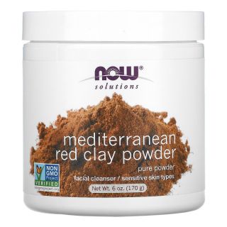 Now Foods, Solutions, Moroccan Red Clay Powder, 6 oz (170 g)
