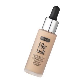 Pupa Like A Doll Perfecting Makeup Fluid Nude Look Face Foundation 