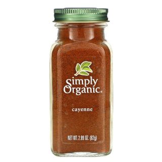 Simply Organic, Cayenne, 2.89 oz (82 g)
