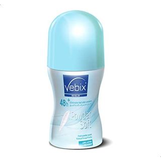 Vebix Deodrant Roll-On Powder Soft for Women - 50 ML
