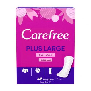 Carefree Plus Large Fresh Scent Pantyliners