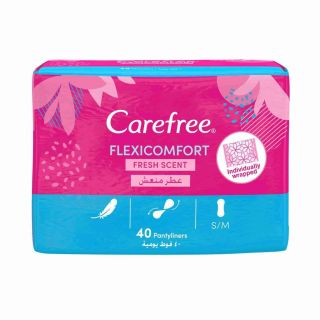 Carefree Flexicomfort With Fresh Scent Pantyliners 