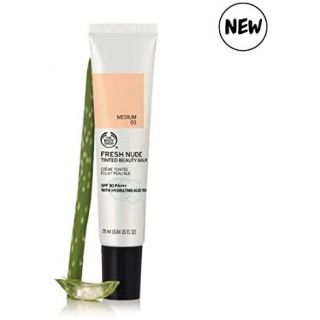 The Body Shop Fresh Nude BB Cream Medium 03 25ml - Tinted Beauty Balm withHydrating Aloe Vera SPF or FPS 30 PA+++