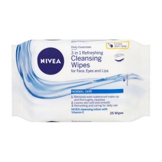 Nivea Cleansing Wipes Normal Skin - 25count