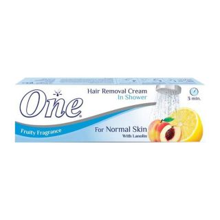 Eva One Hair Removal Cream In Shower For Normal Skin With Fruity Fragrance - 140gm