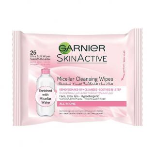 Garnier Micellar Cleansing Wipes - 25wipes