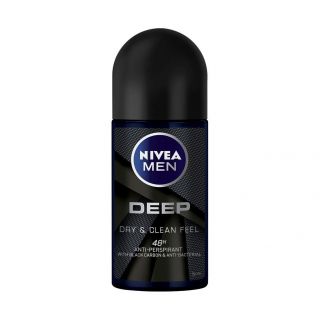 Nivea Men Deep Dry & Clean Feel Roll-On - 50ml