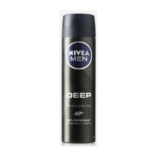 Nivea Men Deep Dry & Clean Feel Spray - 150ml