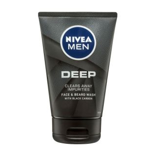 Nivea Men Deep Anti Impurities Clean Face & Beard Wash - 100ml