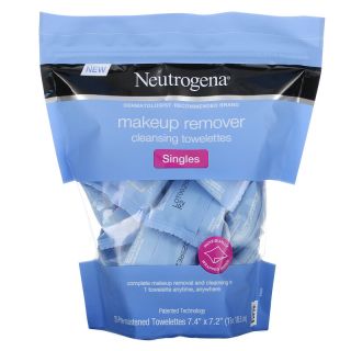 Neutrogena, Makeup Remover Wet Wipes, Separate Wipes, 20 Pre-Moistened Wipes
