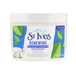 St. Ives, Skin Renewal Moisturizer with Collagen & Elastin, 10 oz (283 g)
