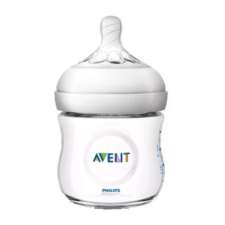 Avent Natural Ultra Soft and Flexible Feeding Bottle 0m+ - 125ml