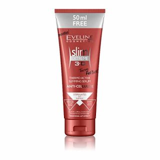 Eveline Slim Extreme 3D Thermo Active Slimming Serum Anti-Cellulite Fat Burner, 8.45 Fluid Ounce