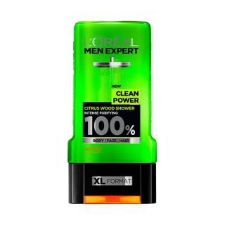 L'Oreal Men Expert Clean Power Shower Gel - 300ml