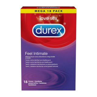 Durex Love Sex Mega Feel Intimate - 18 count