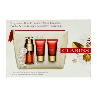 Clarins Double Serum + Super Restorative Gift Set