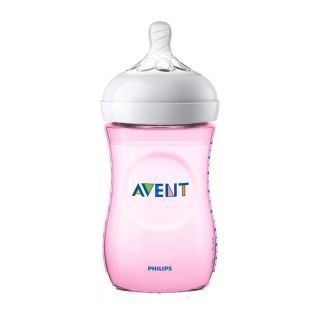 Avent Natural Ultra Soft and Flexible Feeding Bottel 1m+ - 260ml