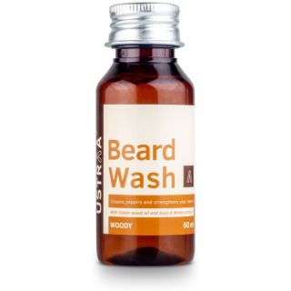 Ustraa Woody Beard Wash For Men, 60 ml
