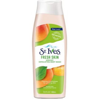 St. Ives Fresh Skin Apricot Exfoliating Body Wash - 400ml