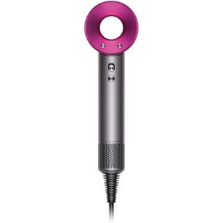 Dyson Supersonic Hair Dryer (includes four attachments - diffuser, smoothing nozzle, styling concentrator, gentle air dryer) (Fuchsia Pink/Iron)
