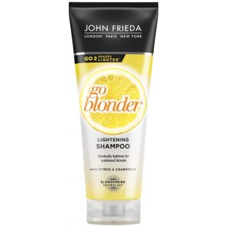John Frieda Sheer Blonde Go Blonder Lightening Shampoo for Blonde Hair, 250 ml (Packaging May Vary)
