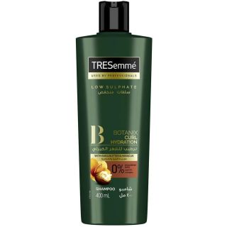 Tresemme Botanix Natural Shampoo for Curl Hydration with Shea Butter & Hibiscus, 400ml