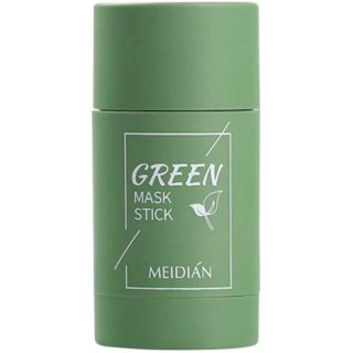 Green Tea Purifying Clay Stick Mask, Face Moisturizes Oil Control, Deep Clean Pore, Improves Skin,for All Skin Types Men Women

