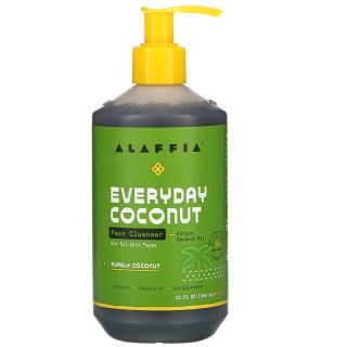 Alaffia, Everyday Coconut, Facial Cleanser, 12 fl oz (354 ml)

