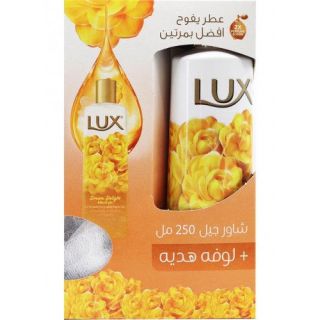 Lux Dream Delight Body Wash + Loofah â€“ 250ml