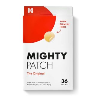 Mighty Patch Original - Hydrocolloid Acne Pimple Patch Spot Treatment (36 count) for Face, Vegan, Cruelty-Free…
