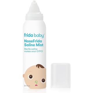 NoseFrida Saline Mist by Frida Baby Saline Nasal Spray to Soften Nasal Passages for Use Before NoseFrida The SnotSucker