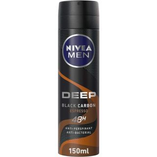 NIVEA Deodorant for Men, Deep Espresso, Spray, 150 ml
