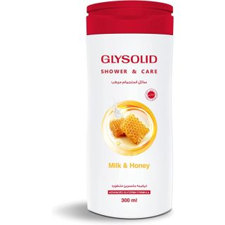 Glysolid shower & care (Milk & Honey) 300 ml