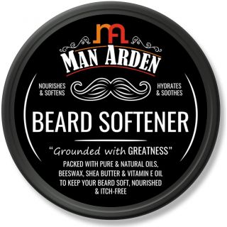 Man Arden Beard Softener Hydrating & Nourishing Beeswax & Shea Butter (50gm)