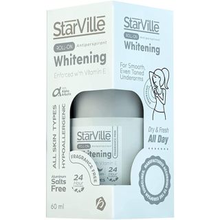 Starville Roll On Whitening Fragrance Free 60 ML
