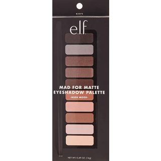 E.L.F, Mad for Matte Eyeshadow Palette, Nude Mood, 0.49 oz (14 g)
