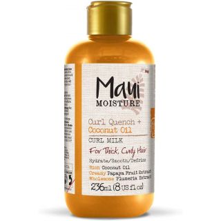 Maui Moisture Curl Quench + Coconut Oil, Curl Milk, 236 ml