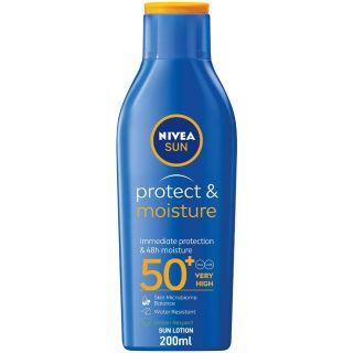 Nivea Protect & Moisture Sun Lotion SPF50+ - 200ml
