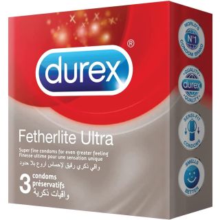 Durex Fetherlite Ultra Condom - Pack of 3
