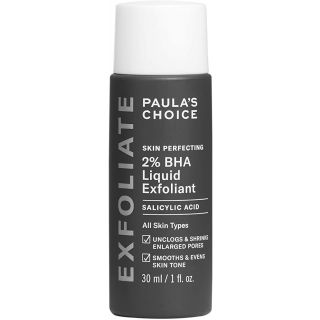 Paula's Choice Skin Perfecting 2% BHA Liquid Exfoliant | Face Exfoliator Fights Breakouts, Blackheads & Pores | Fast Absorbing, Leave on | Combination & Oily Skin | Travel size 30 ml
