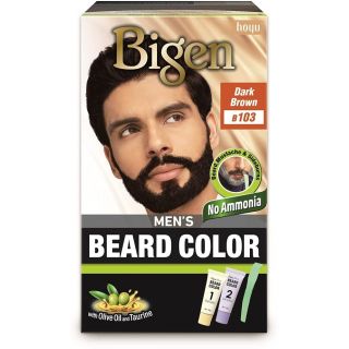 Bigen Men's Beard Color, Dark Brown B103