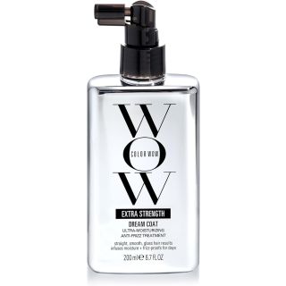 COLOR WOW Extra Strength Dream Coat, powerful, ultra moisturizing, anti humidity treatment for extremely frizz prone hair; glassy smooth, straight + frizz resistant styles for up to 3-4 washes